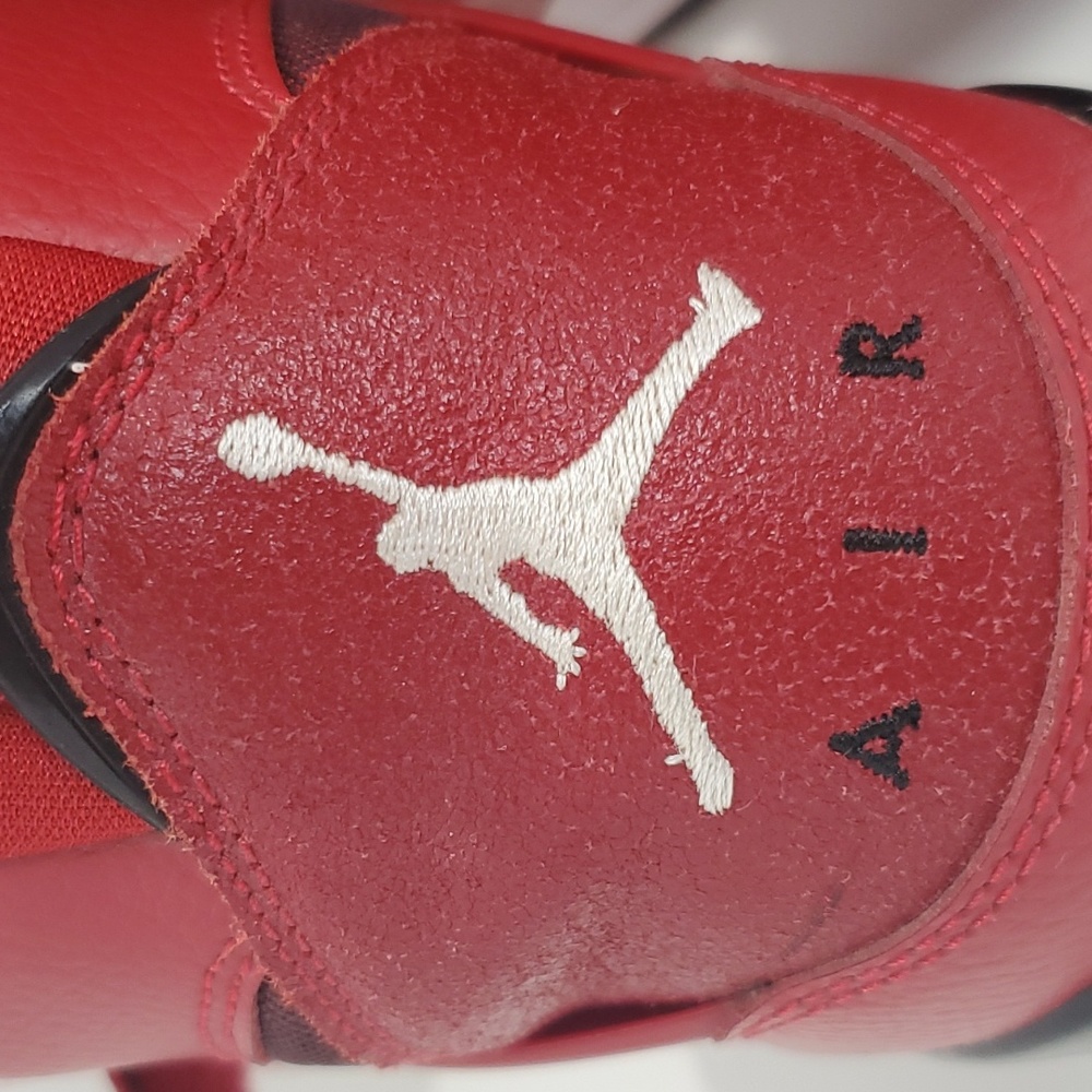 Jordan Flight 45 High Men Basketball, Size 11½, Red - Picture 12 of 15